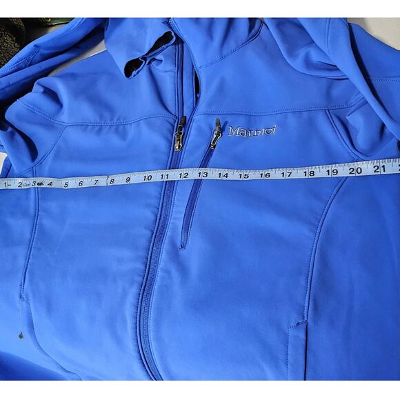 MARMOT SOFT SHELL JACKET IN BLUE - MEDIUM - SYLE A91030 2013 - Picture 13 of 15
